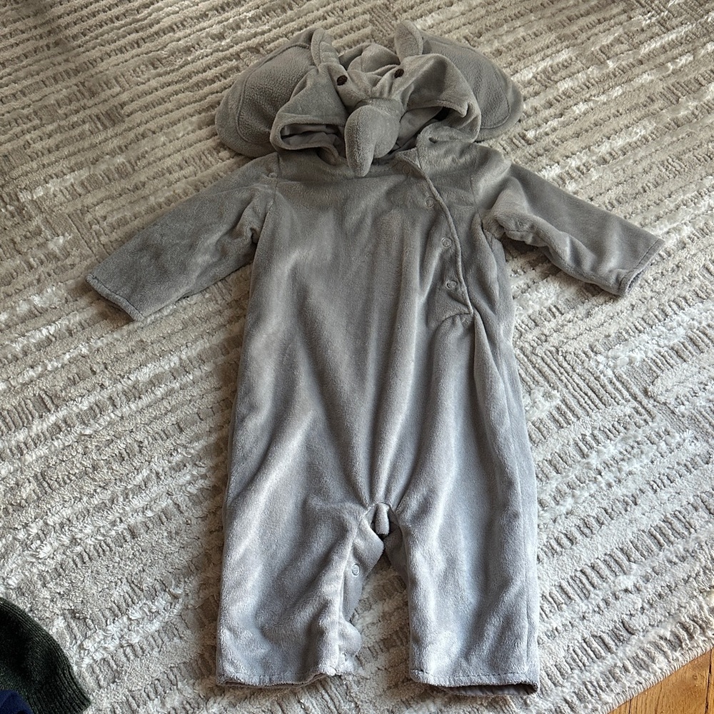 Pottery Barn Kids Gray Elephant Costume